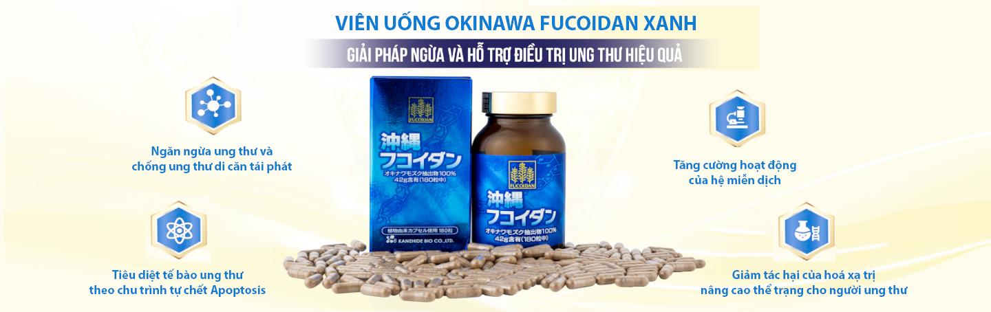 Okinawa Fucoidan Xanh Nhật Bản