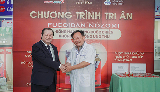 Fucoidan Nozomi - Lựa chọn mới cho người bệnh ung thư