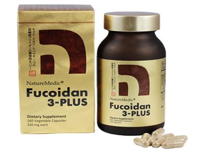 Gói 10 hộp Fucoidan 3 Plus - Hộp 160 viên, Tặng 1 Hộp 60 viên
