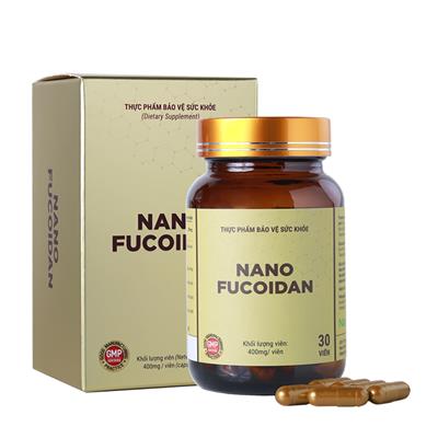 Viên uống Nabio Nano Fucoidan. Hộp 30 viên